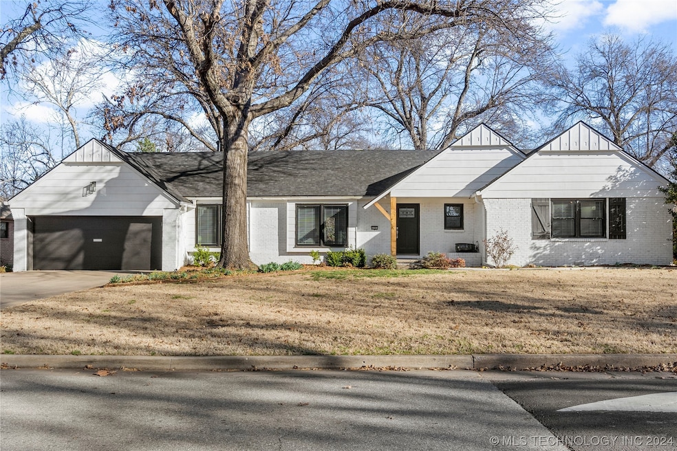 This charming ranch-style residence offers the per