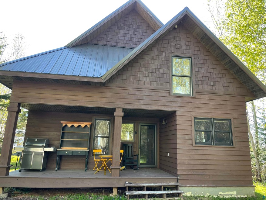 Front of the home, west side