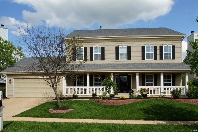 Welcoming porch