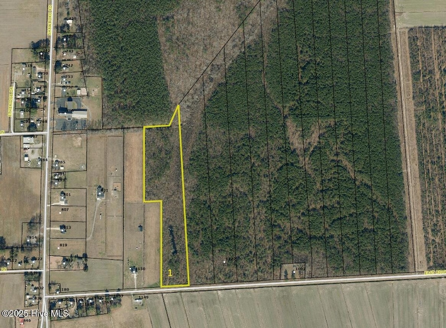 Aerial photo of lot