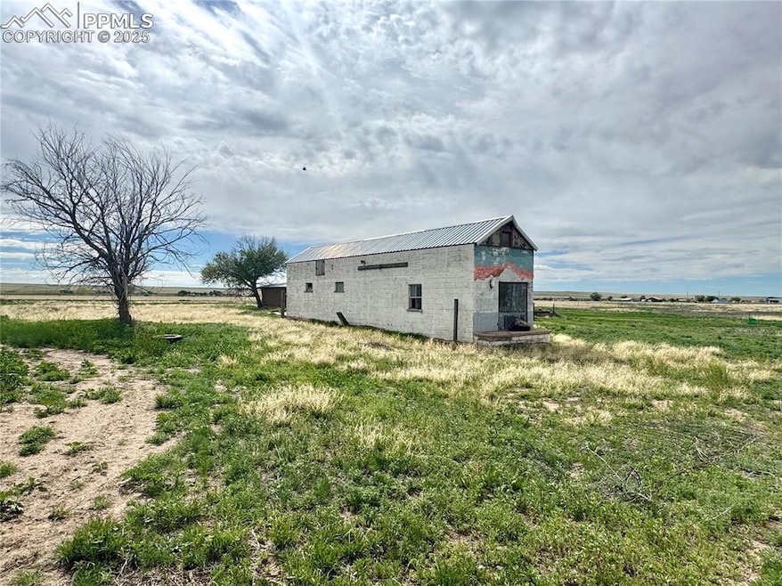 The Old Dairy Barn amidst Stunning Skies