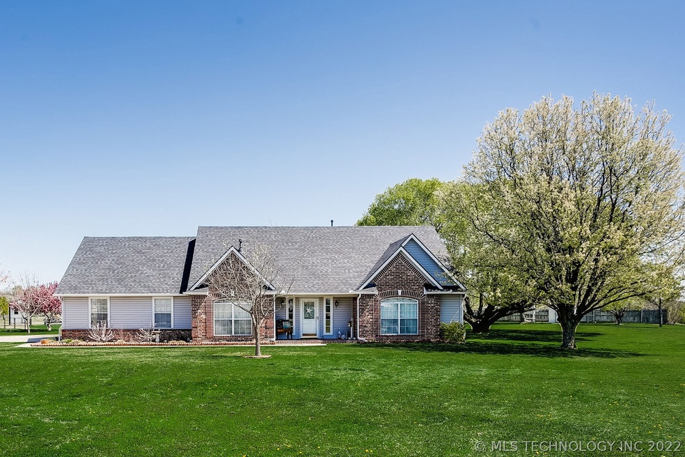 Well maintained home on an acre lot