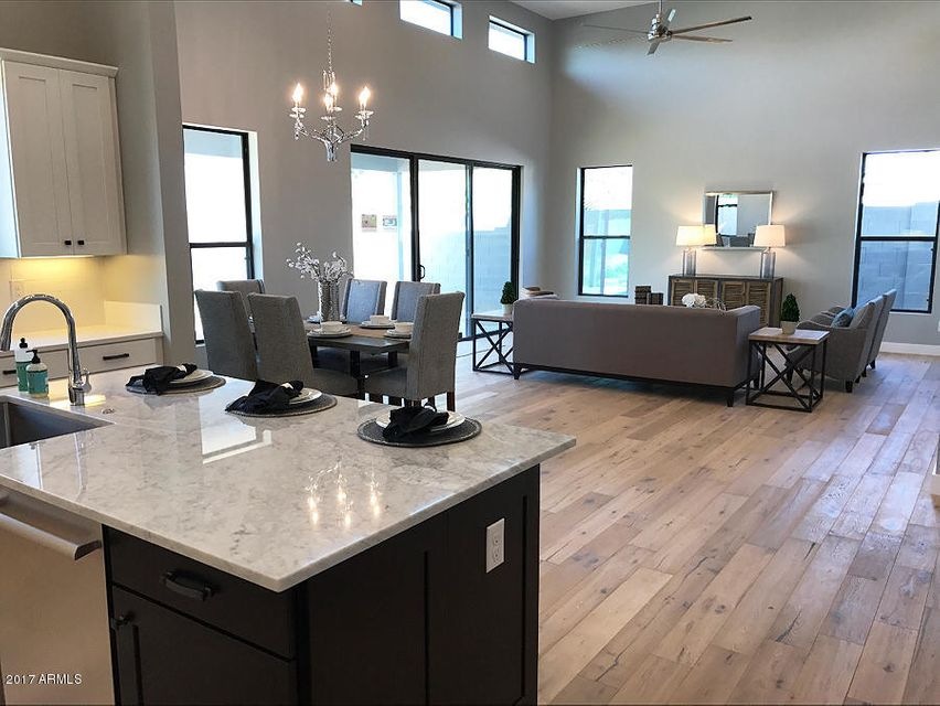 living room kitchen