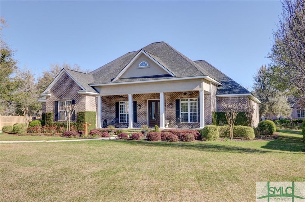 A true Southern Classic All Brick home set perfect