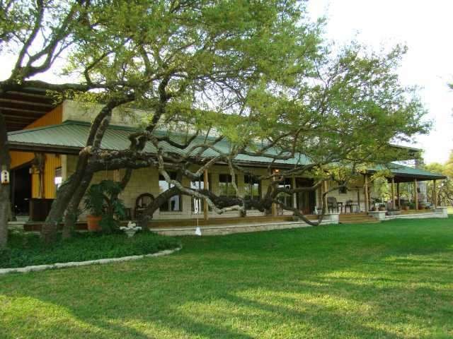 Exterior Front : 33.40 acres, fenced and gated.  Perfect for gentlemen's ranch, corporate retreat, wedding venue or church.