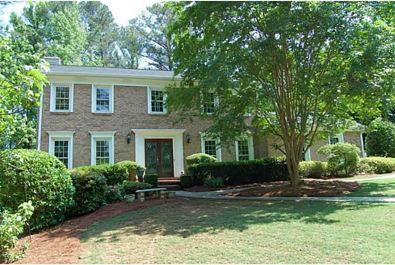 Exterior Front. Beautiful Brick Front home in high
