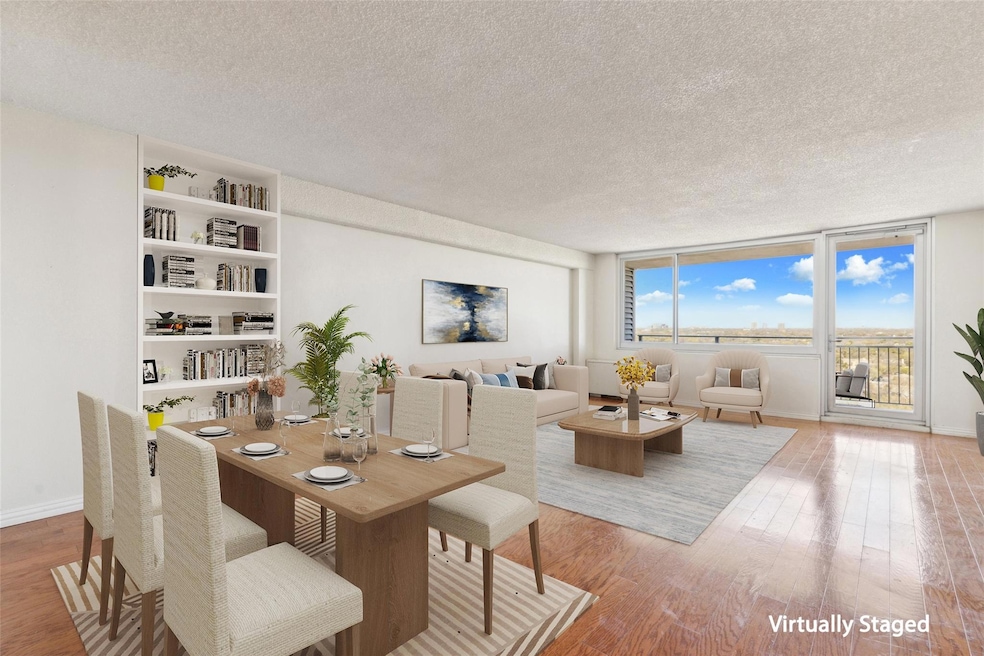 Open concept offers ample room for entertaining. (