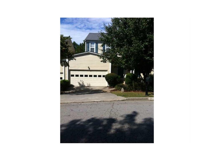 Exterior Front. Oversized two car garage.  Covered