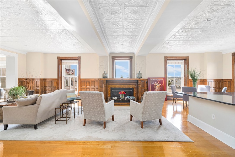 Great Room open living with West facing natural li