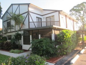front of townhouse