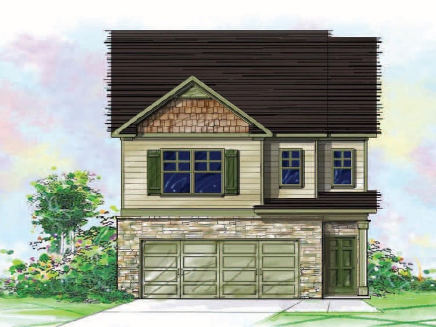 Color Rendering of Plan & Elevation