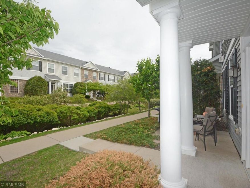 View from the front-step to a peaceful walking pat