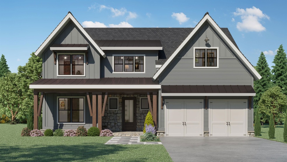 Digital rendering of the exact elevation with the 