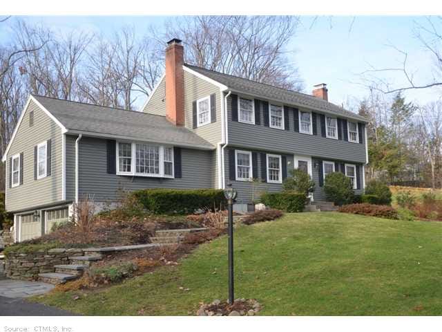 Exterior Front. This beautiful 4 bedroom colonial 