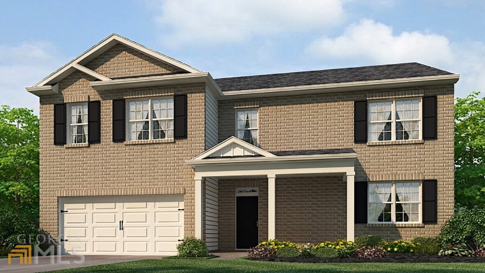 color rendering. not actual home. sample same plan