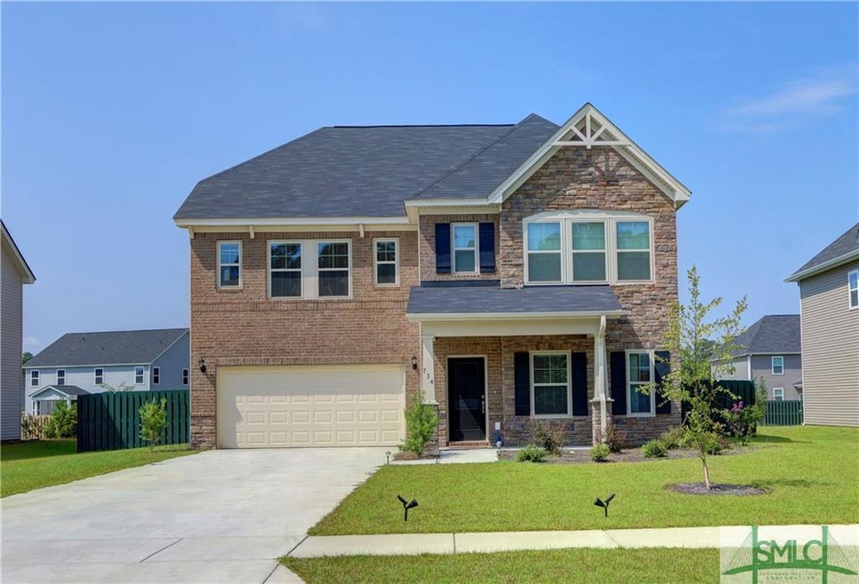 Beautiful Brick Exterior with Stone Accents
