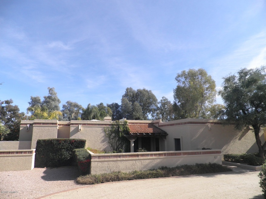 Front of the house