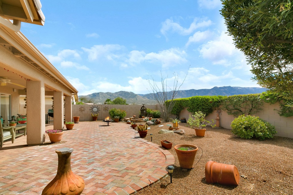 Extended Patio with Mountain Views