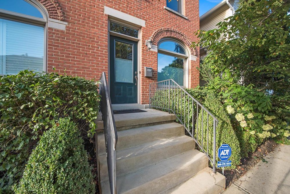 Front of condo on E. Russell St.