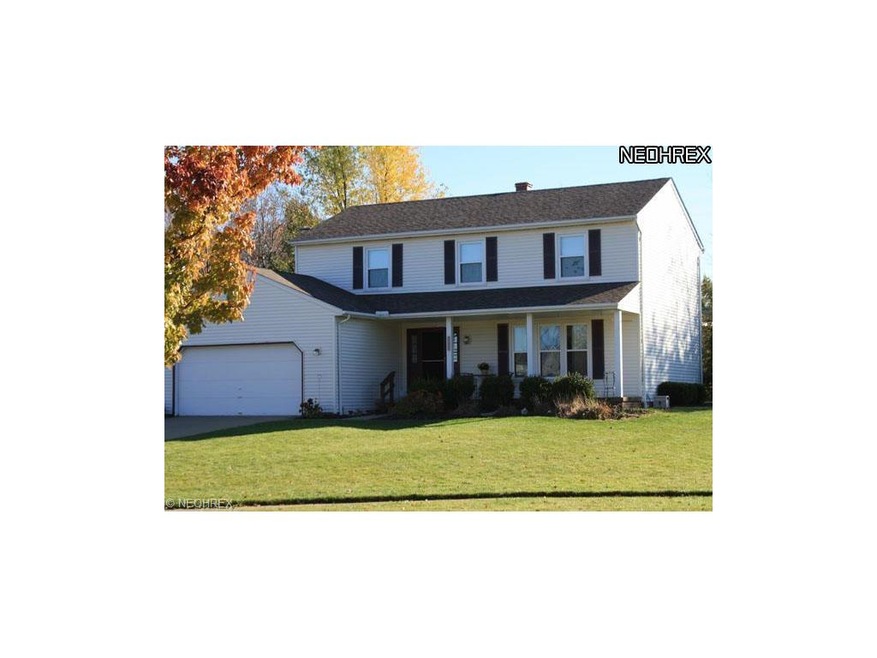 Front view with nice porch.