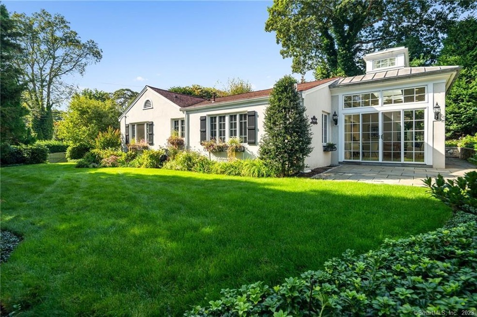 Exterior with gorgeous private gardens