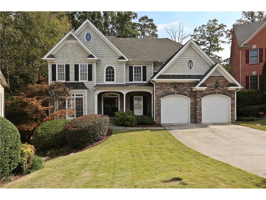 Gorgeous shake shingle and stone exterior.  Homes 