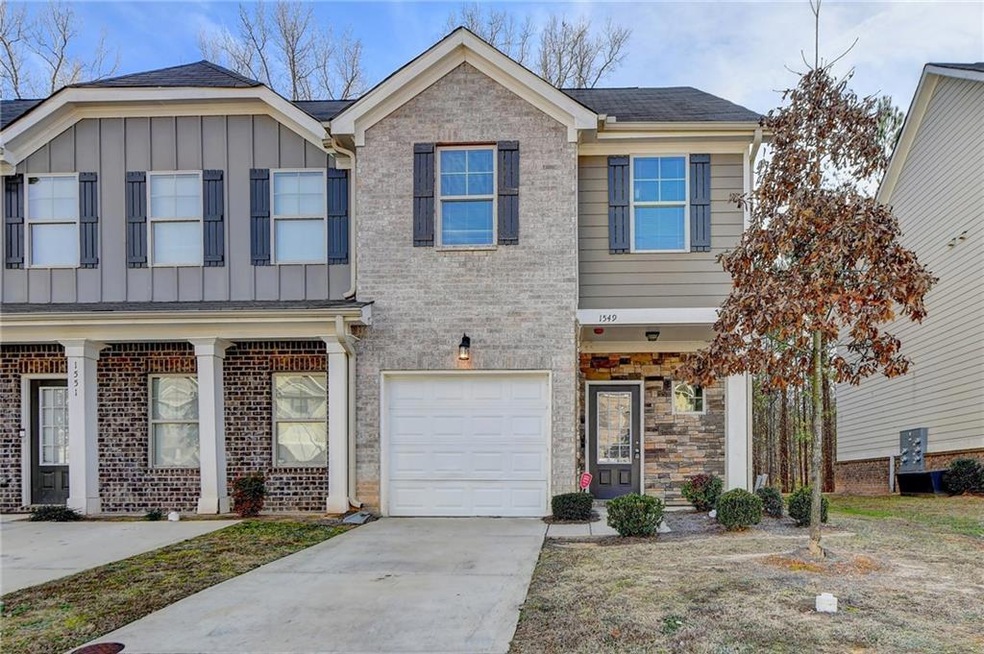 Multi unit property featuring a garage
