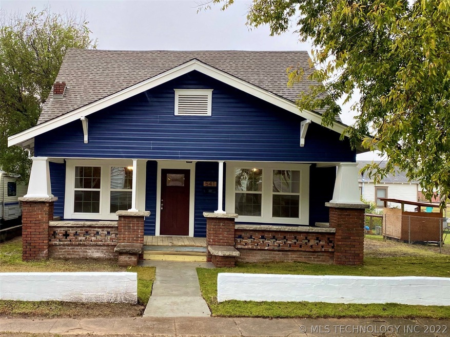 Front, west facing elevation
