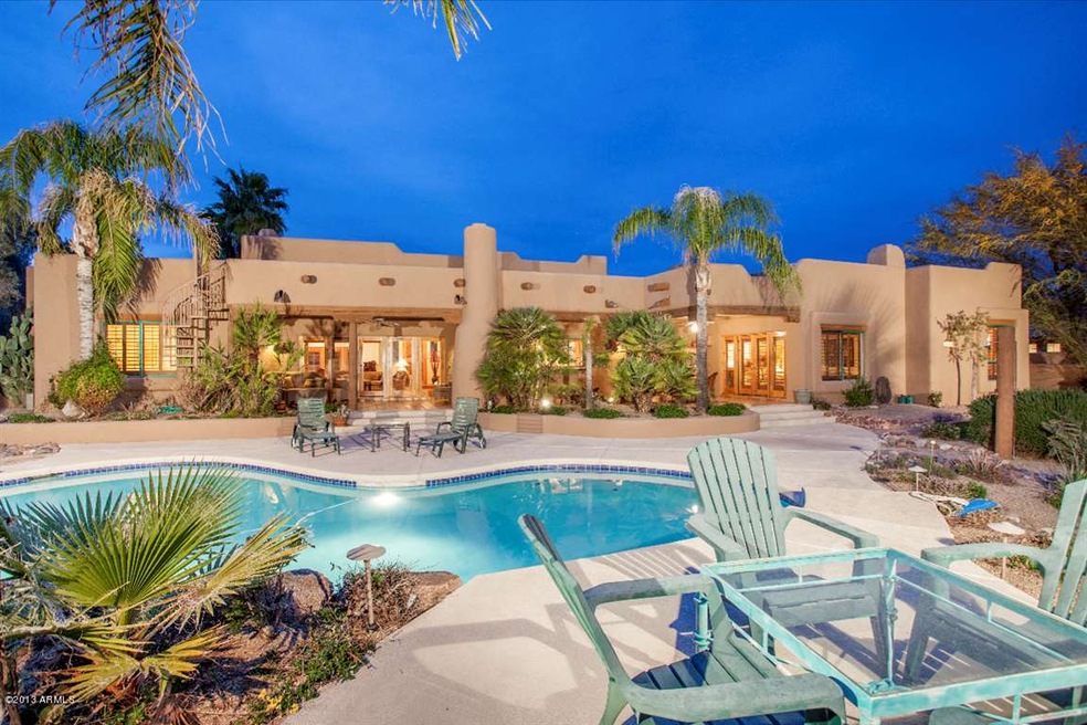 Back Yard with Pool