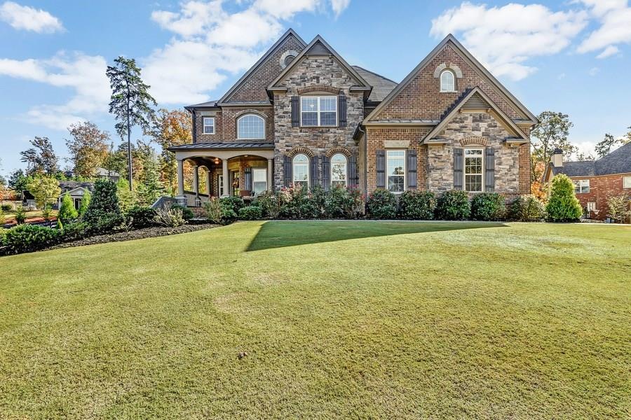 Gorgeous brick and stone home in the beautiful, ga