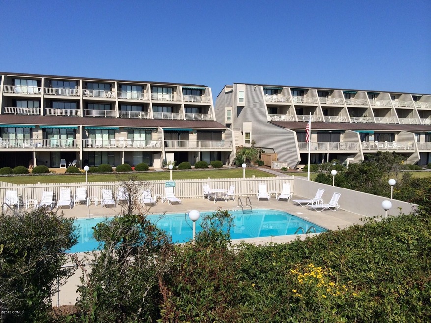 Boardwalk view of property