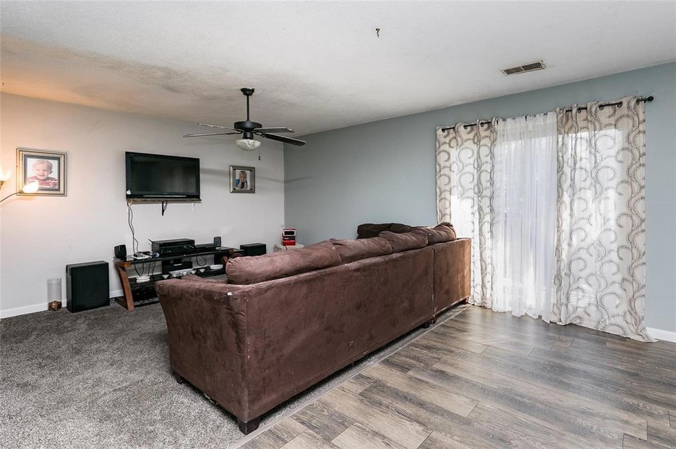 Living room, sliders out to deck