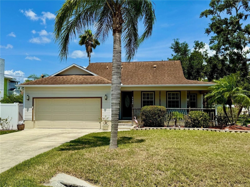 Front of home.
