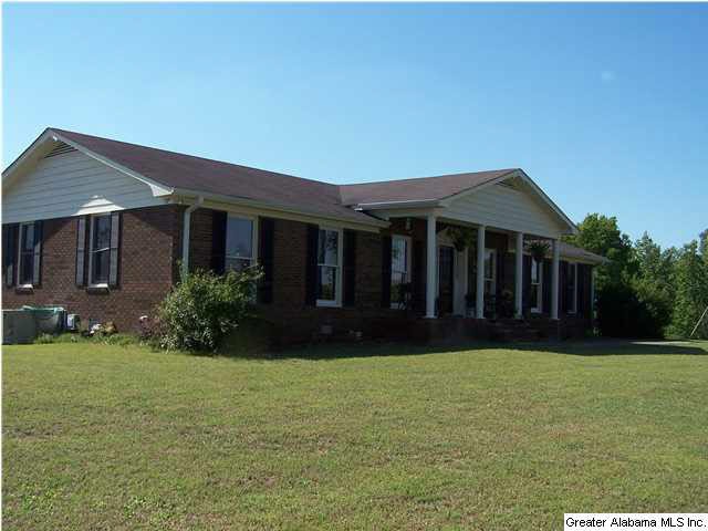 Front view of house