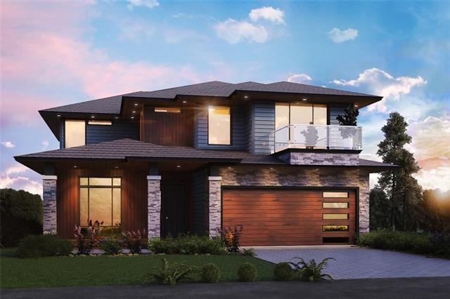 Rendering of completed home