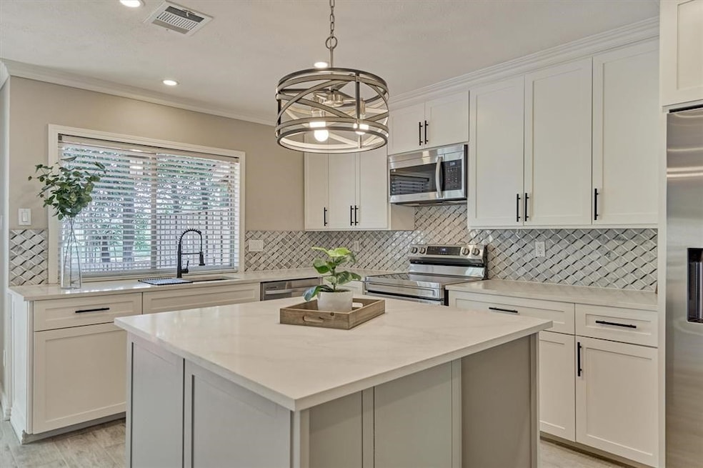 2153 Settlers Way features a complete kitchen remo
