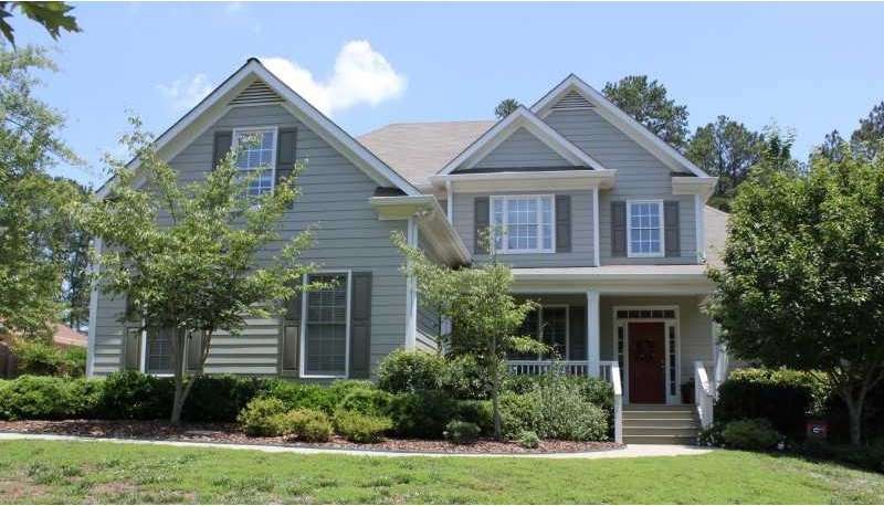 Exterior Front. Beautiful home nestled on 1.01 acr