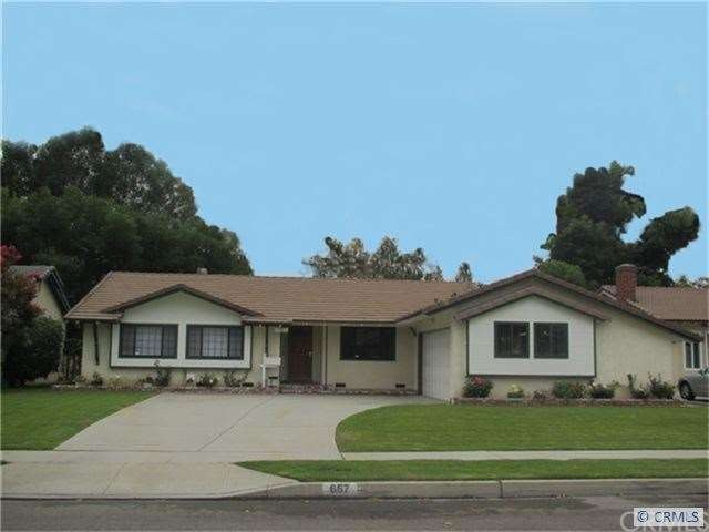 Front view of property