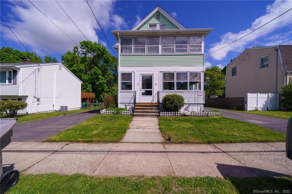 Front of Home, parking per unit on each side.