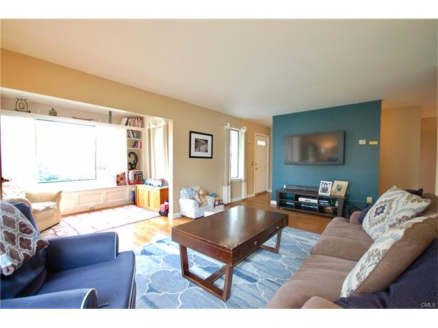 Open living room with reading nook!