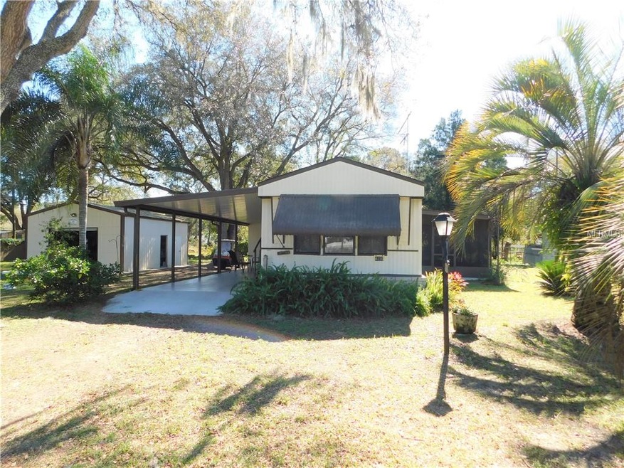Front of home faces South in a beautiful location.