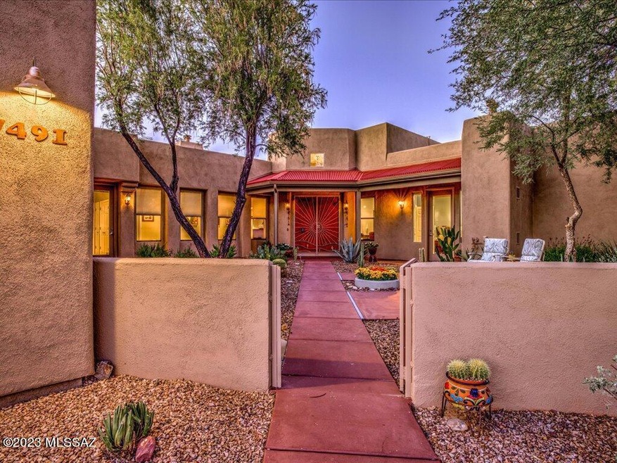 Courtyard entry