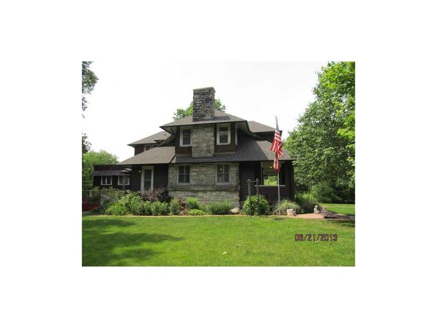 Exterior Back. Must see Arts & Crafts Style two st