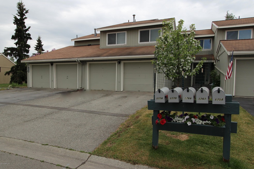 Front with mailboxes