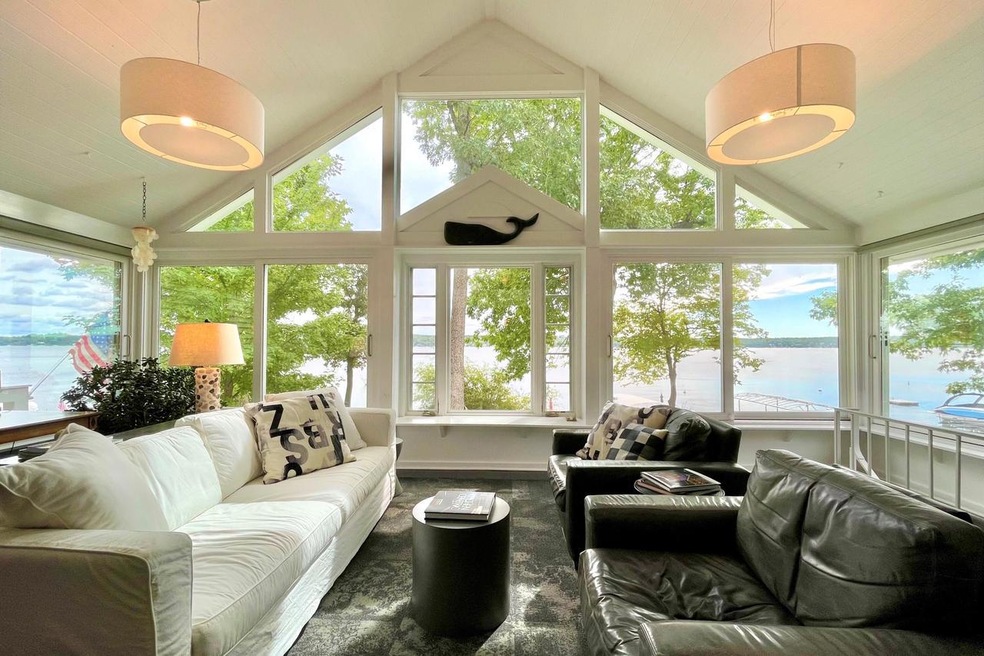 Vaulted Ceiling, Full Wall of Windows