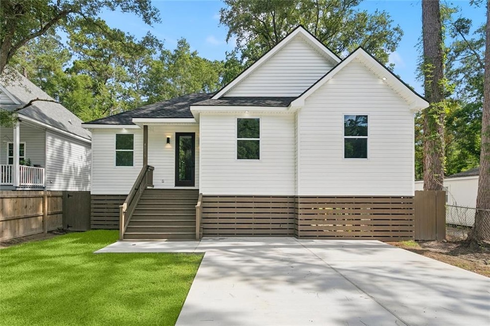 Front of the house