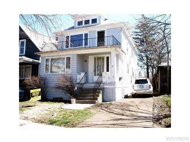 Exterior Front. Fully-rented two unit.