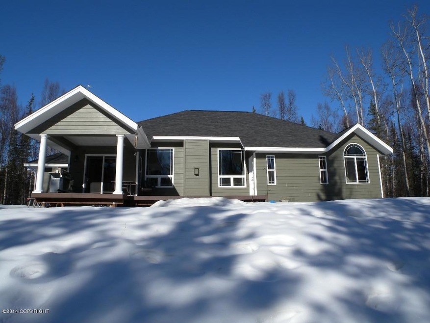 Backside View of Home