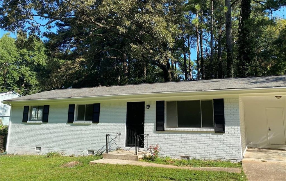 View of ranch-style home