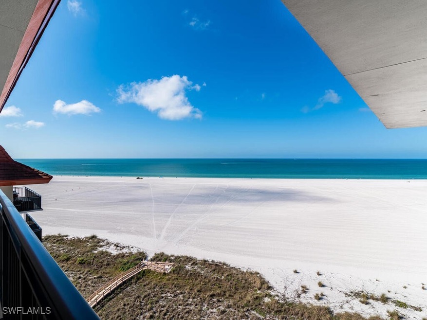 Property view of water with a view of the beach